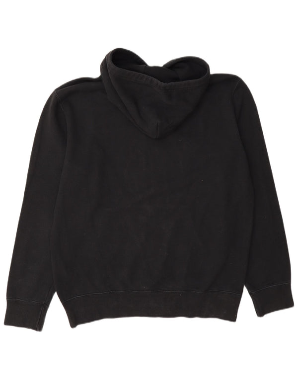 Champion Mens Hoodie Jumper Μεγάλο Μαύρο Βαμβακερό