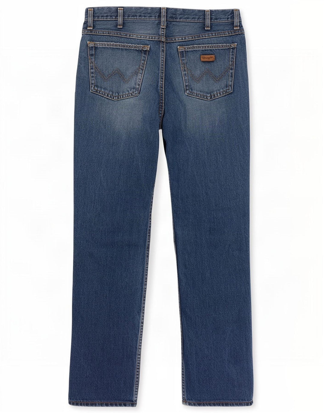 Ανδρικό τζιν Wrangler ίσιο W33 L30 Μπλε βαμβακερό
