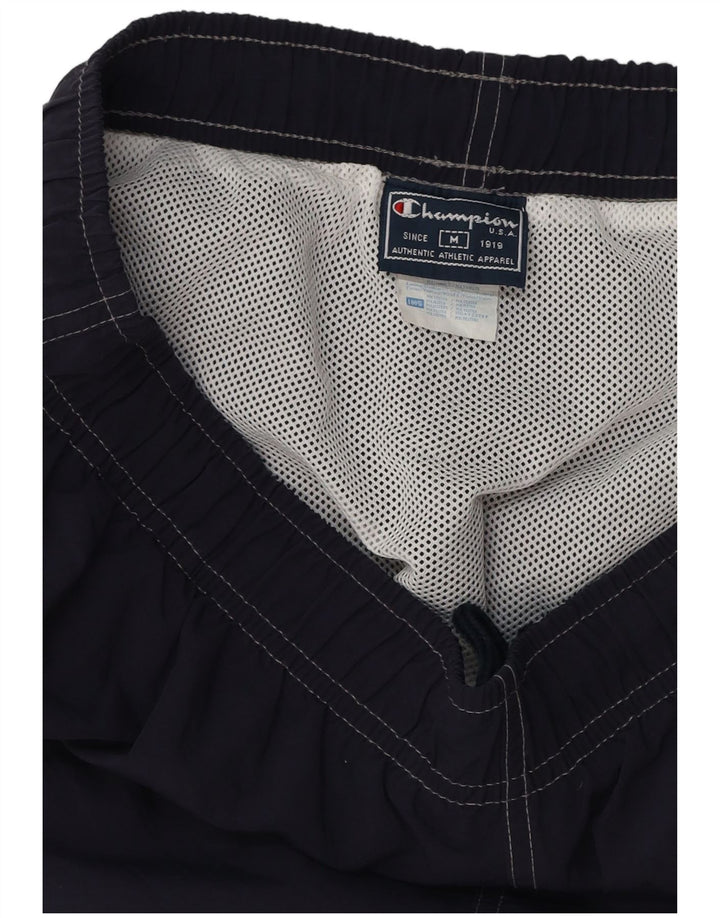 Ανδρικό σορτς κολύμβησης CHAMPION μεσαίο μπλε ναυτικό χρώμα, πολυαμίδιο