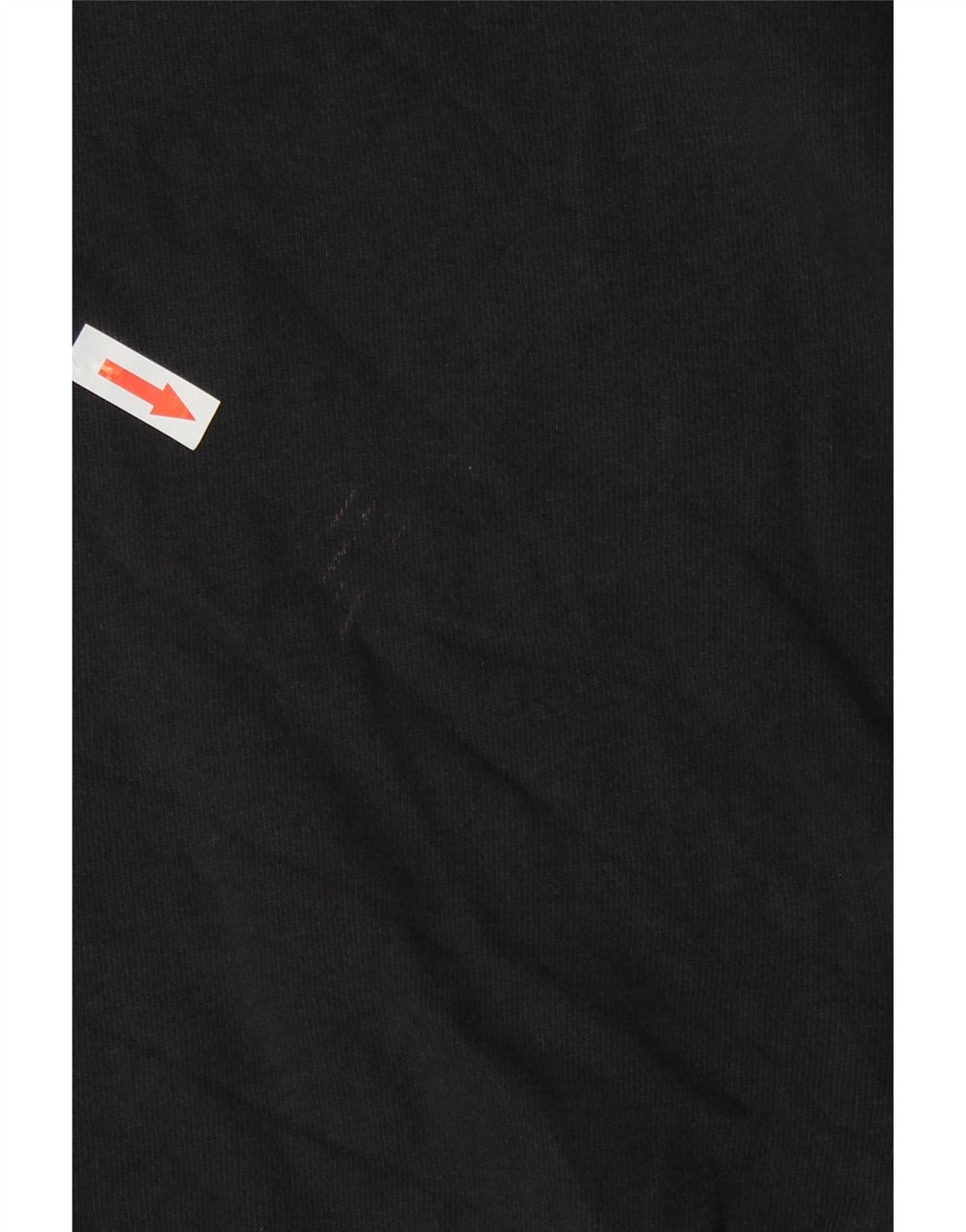 Γυναικεία Adidas Oversized Crop Hoodie Jumper UK 12 μεσαίο μαύρο βαμβακερό