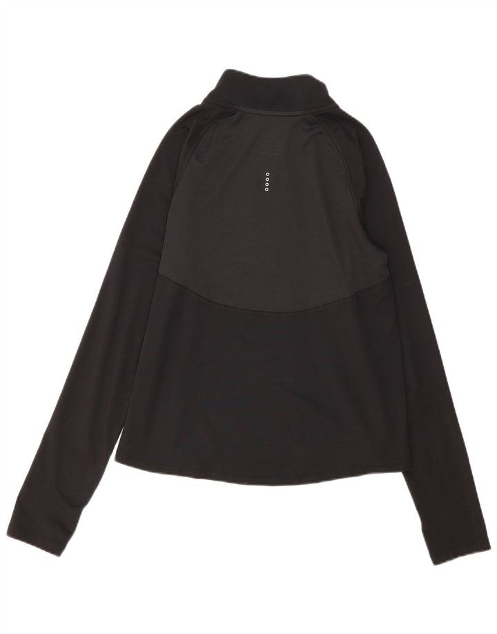 Γυναικεία φόρμα πουλόβερ με φερμουάρ Nike Dri Fit Top 10 Small Black
