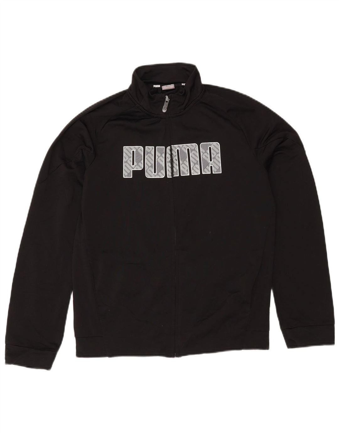 Μπουφάν Puma Boys Graphic αθλητική φόρμα 13-14 ετών Μαύρο Πολυεστέρα