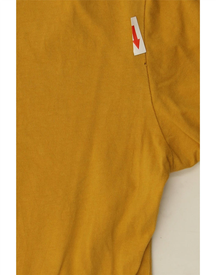 Ανδρικό γραφικό T-Shirt Levi's Top Μεσαίο κίτρινο χρώμα, βαμβακερό