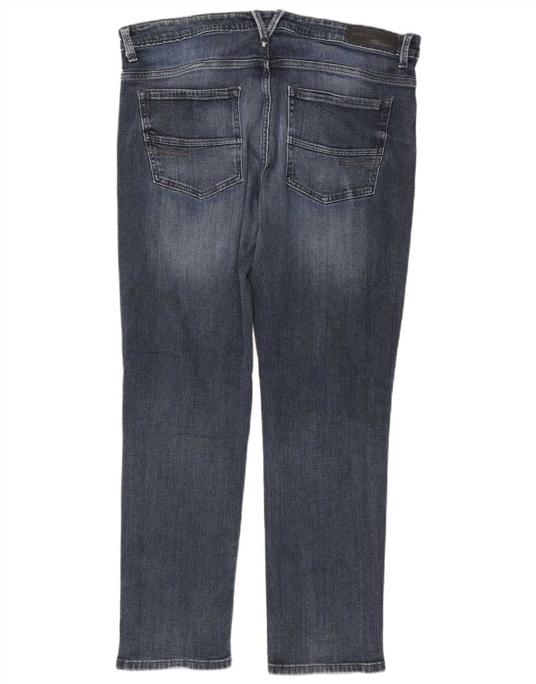 Benetton Ανδρικό Slim Jeans W38 L31 Navy Blue