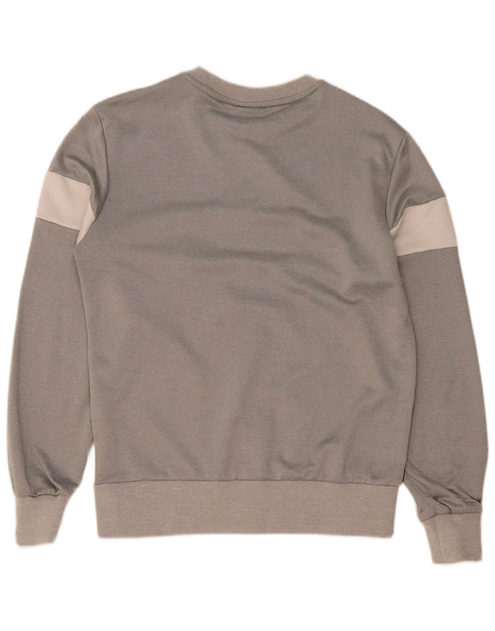 Ανδρικό γραφικό φούτερ Ellesse Jumper Medium Grey Colourblock Polyester