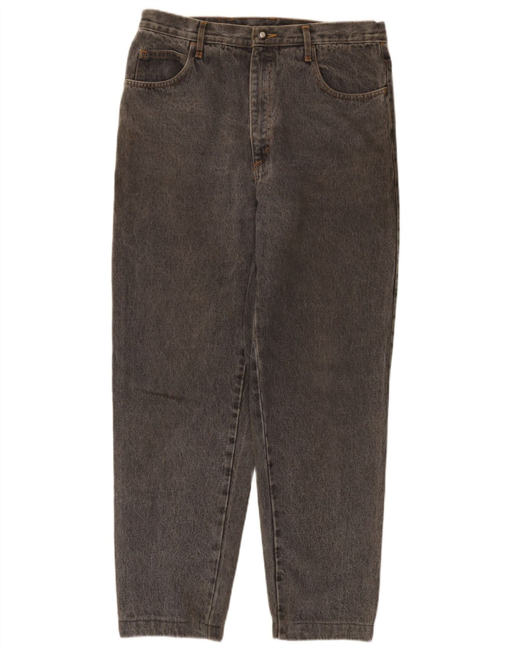 VINTAGE Γυναικείο Tapered Jeans W32 L30 Γκρι