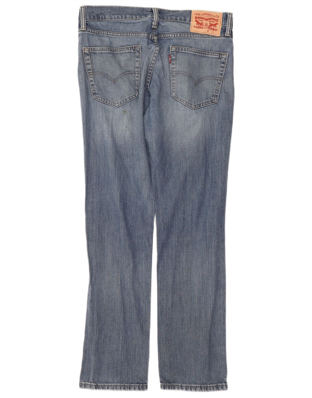 Levi's Mens Slim Jeans W32 L30 Blue Cotton
