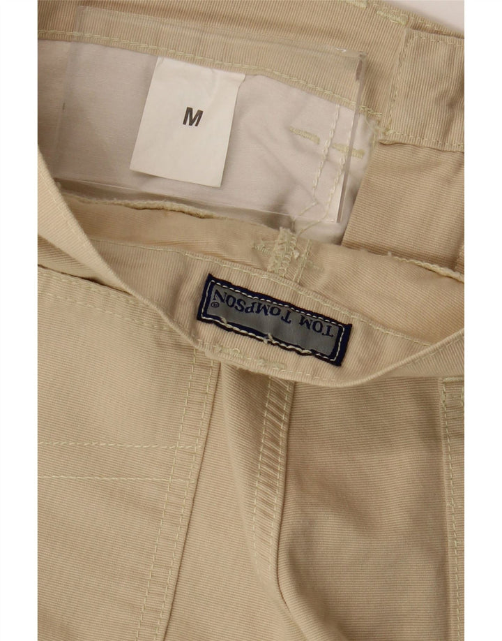 Tom Tompson Ανδρικό ίσιο παντελόνι Chino Medium W32 L33 Beige βαμβακερό