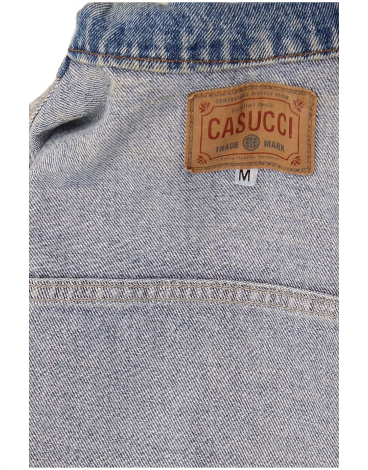 Casucci Γυναικείο Τζιν Gilet UK 12 Medium Blue