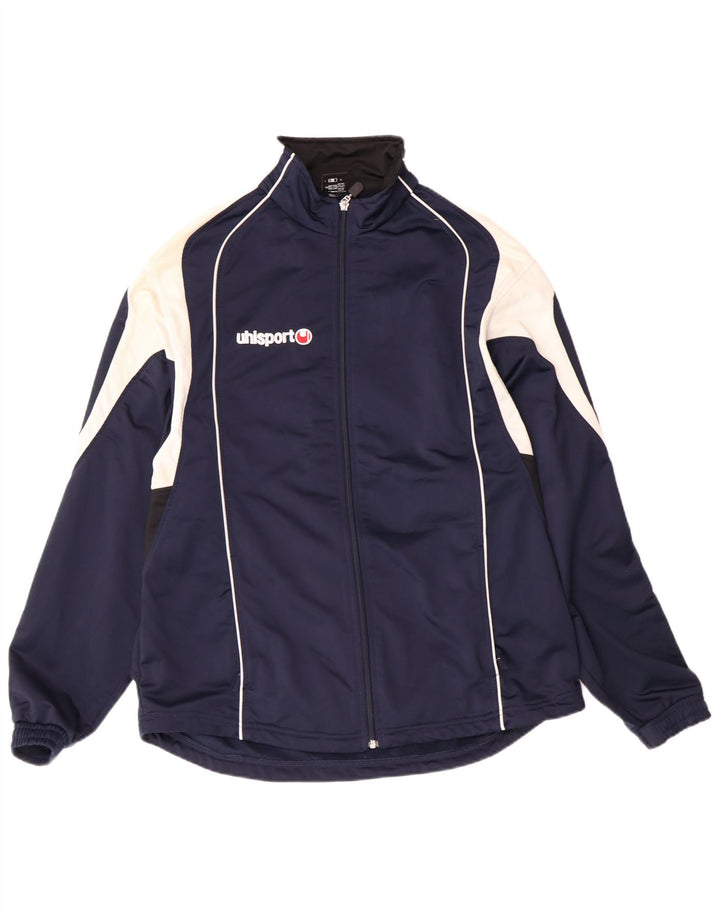 Ανδρική φόρμα Uhlsport Top Jacket UK 38/40 Medium Navy Blue Polyester