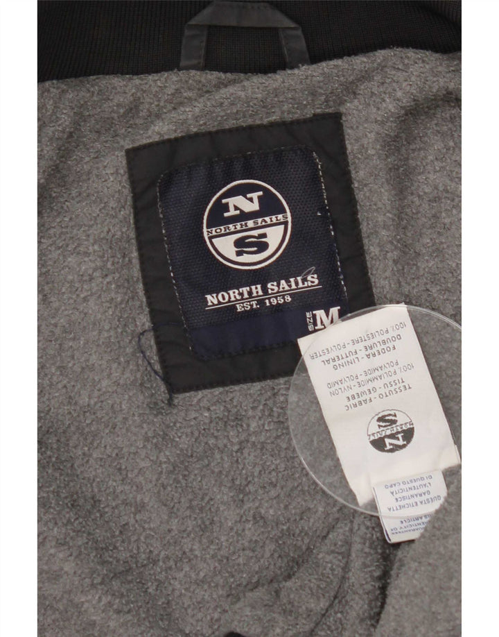 Ανδρικό μπουφάν North Sails UK 38 Medium Black Nylon