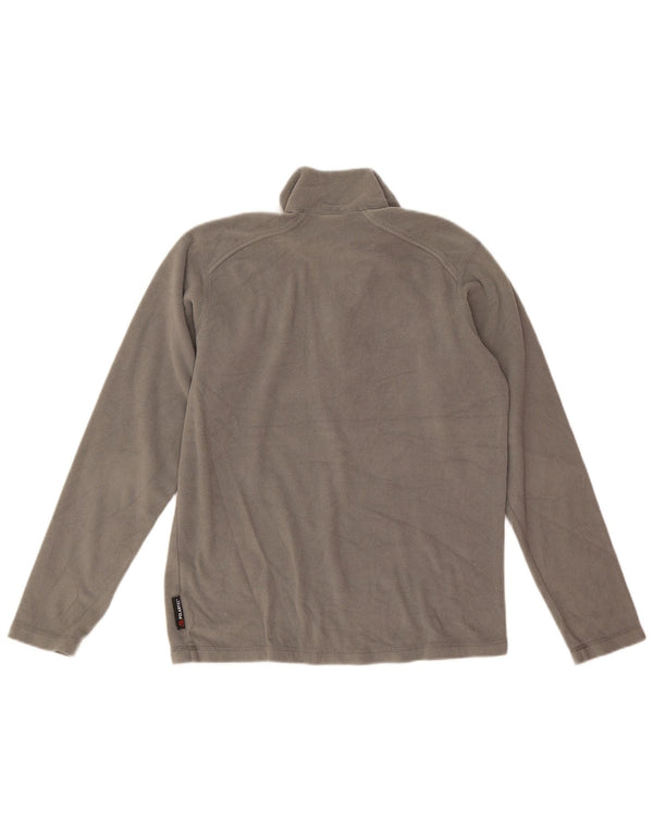 Helly Hansen Ανδρικό φερμουάρ Fleece Jumper Μικρός Γκρι Πολυεστέρας