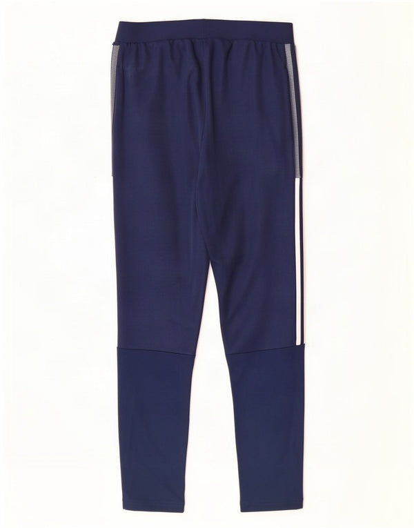 Γυναικεία αθλητική φόρμα Adidas Παντελόνι UK 10 Small Navy Blue Polyester