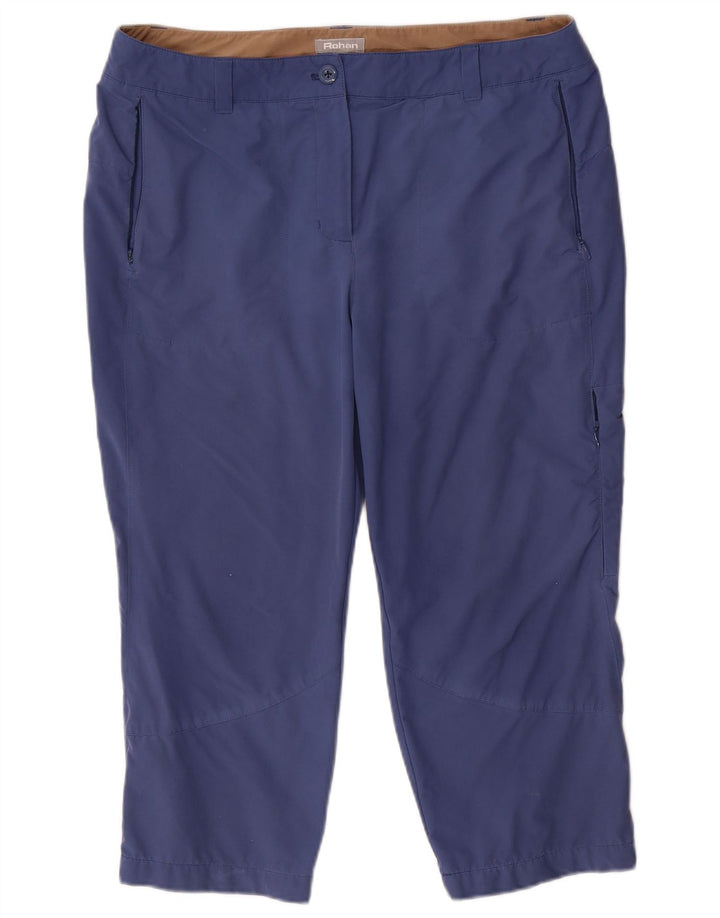 Rohan Γυναικείο παντελόνι Cargo Capri UK 14 Large W36 L22 Blue Polyamide