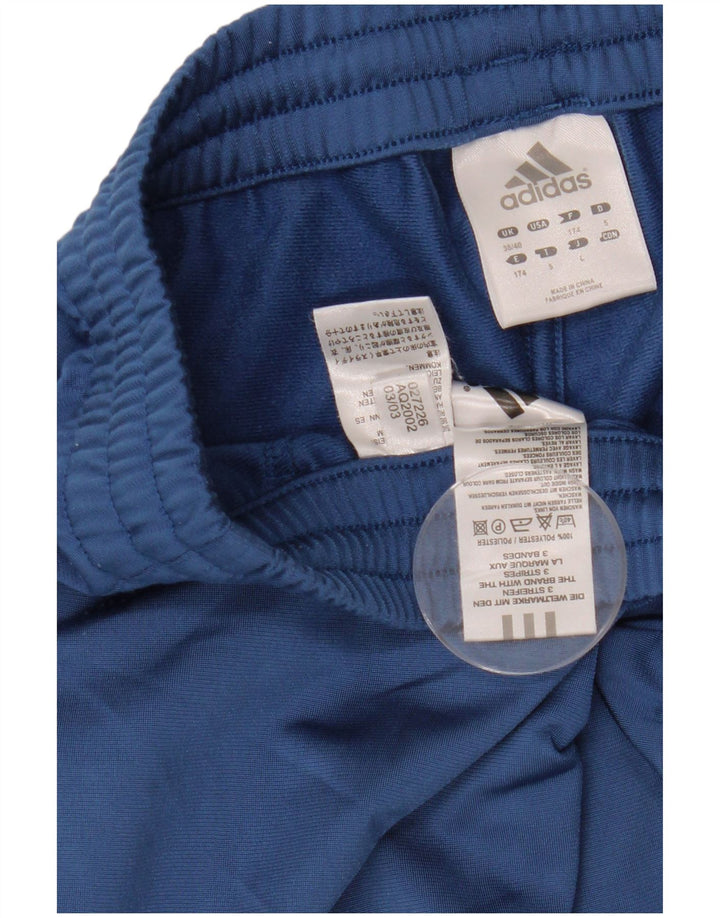 Ανδρική αθλητική φόρμα Adidas Παντελόνι μεσαίου μπλε πολυεστέρα