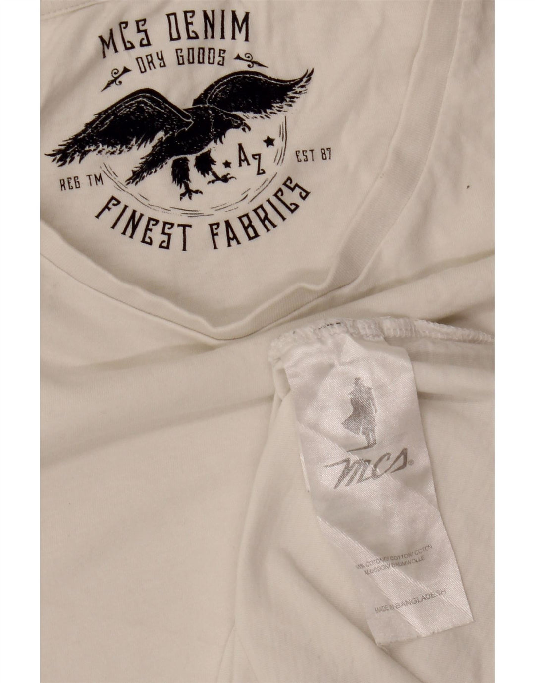 Ανδρικό T-Shirt Marlboro Classics Top μεγάλο λευκό βαμβακερό