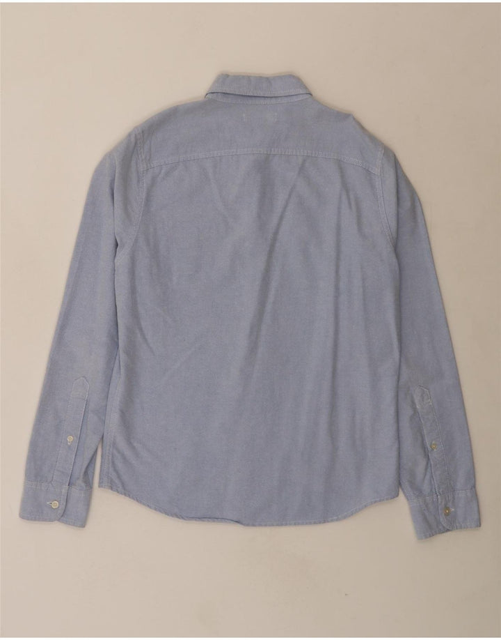 HOLLISTER Mens Shirt Medium Blue Cotton Vintage Hollister and Second-Hand Hollister from Messina Hembry 
