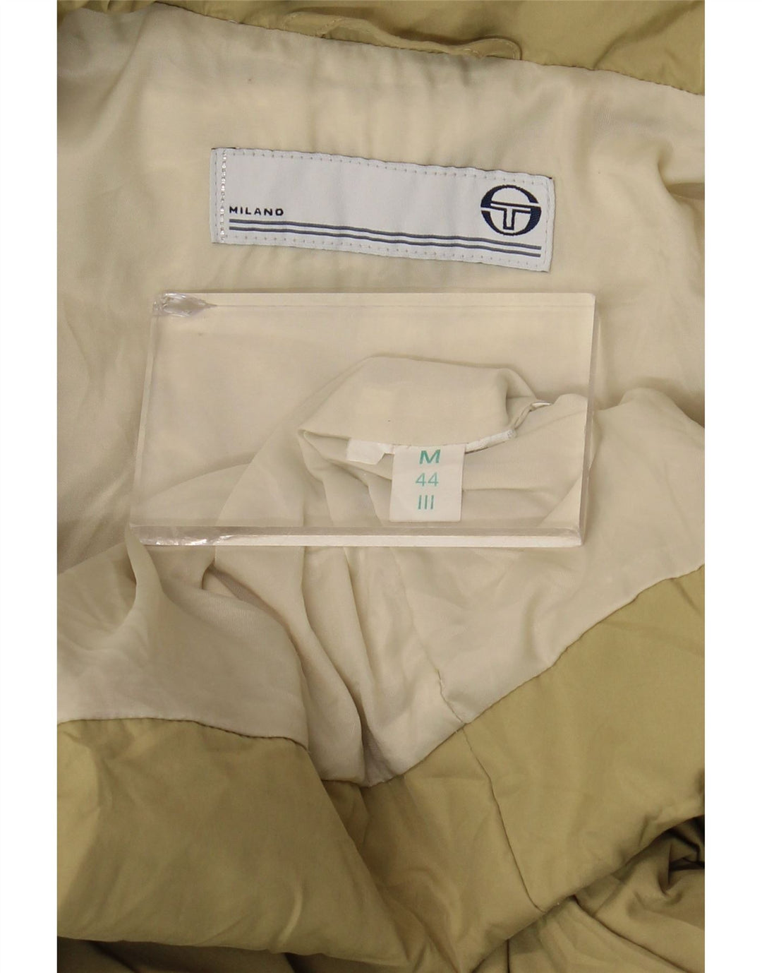 Sergio Tacchini Γυναικείο παλτό με επένδυση IT 44 Medium Khaki