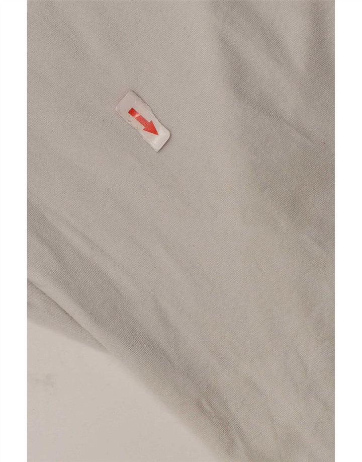 Ανδρικό γραφικό T-Shirt Fat Face Top από μεσαίο λευκό βαμβακερό