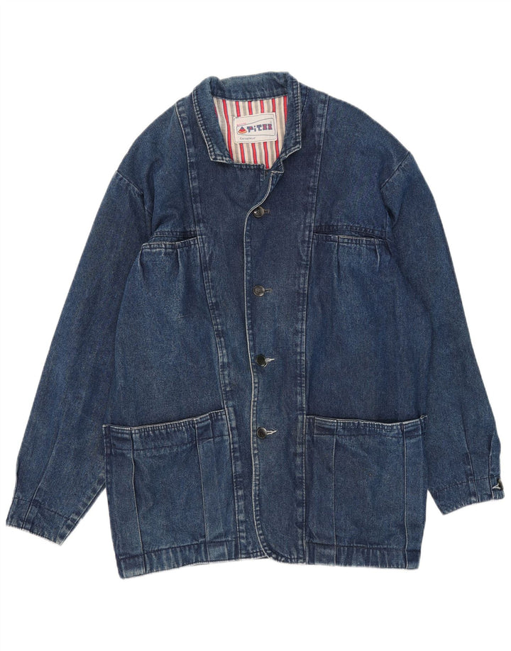 Vintage Ανδρικό Τζιν Μπουφάν UK 42 XL Μπλε