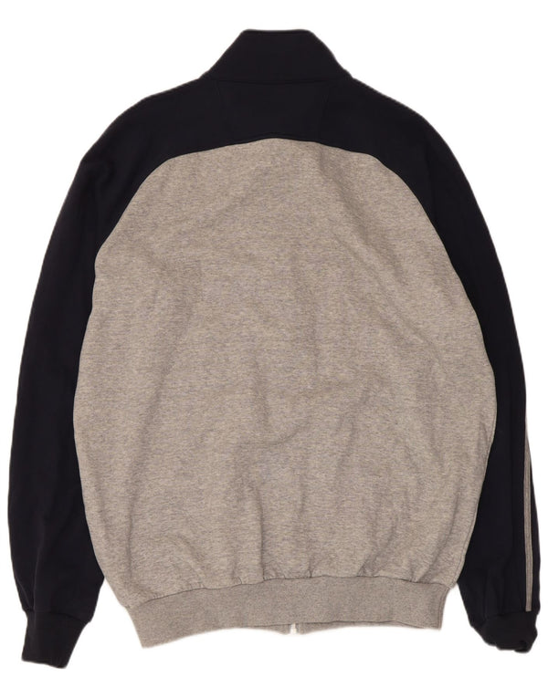 Ανδρική φόρμα Champion Top Jacket 2XL Γκρι Colourblock Βαμβακερό