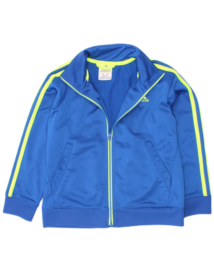 Adidas Boys Graphic αθλητική φόρμα Top Jacket 4-5 ετών Μπλε Πολυεστέρας
