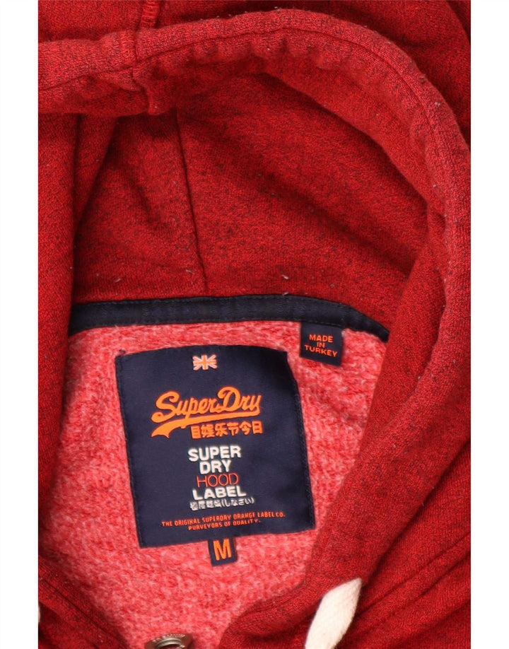 Ανδρικό πουλόβερ με κουκούλα με φερμουάρ Superdry μεσαίο βαμβακερό