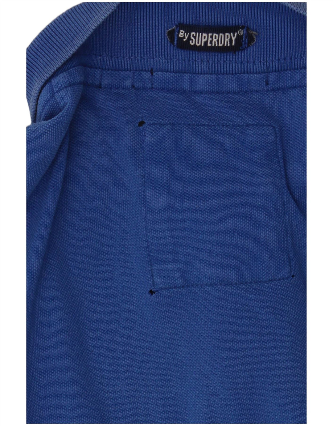 Ανδρικό γραφικό πόλο μπλουζάκι Superdry 2XL Μπλε βαμβακερό