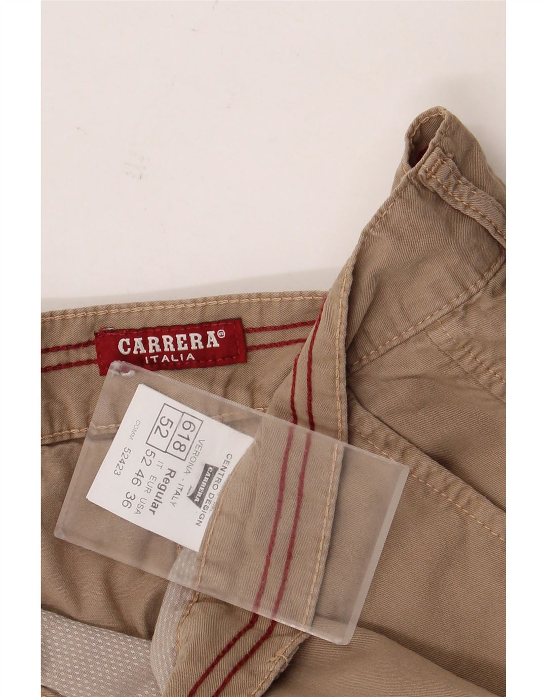 Carrera Mens 618 Regular σορτς Cargo W36 Μεγάλο καφέ βαμβακερό