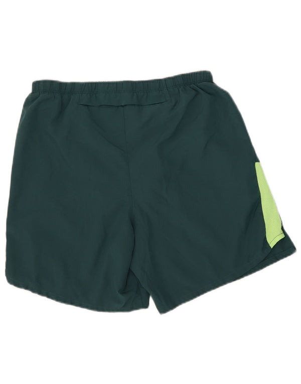 Ανδρικό γραφικό αθλητικό σορτς Nike Dri Fit με μεγάλο πράσινο χρώμα πολυεστέρα
