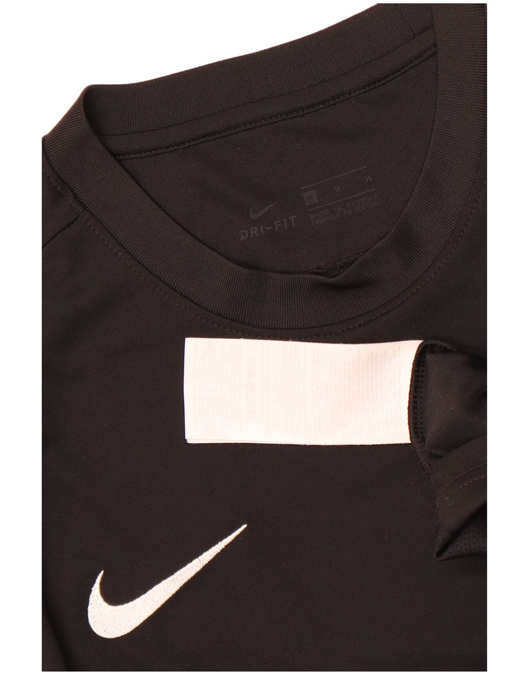 Ανδρικό T-Shirt Nike Dri Fit Top από μεσαίο μαύρο πολυεστέρα