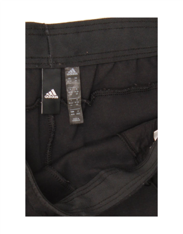 ADIDAS Womens Tracksuit Trousers UK 12/14 Medium  Black Vintage Adidas and Second-Hand Adidas from Messina Hembry 