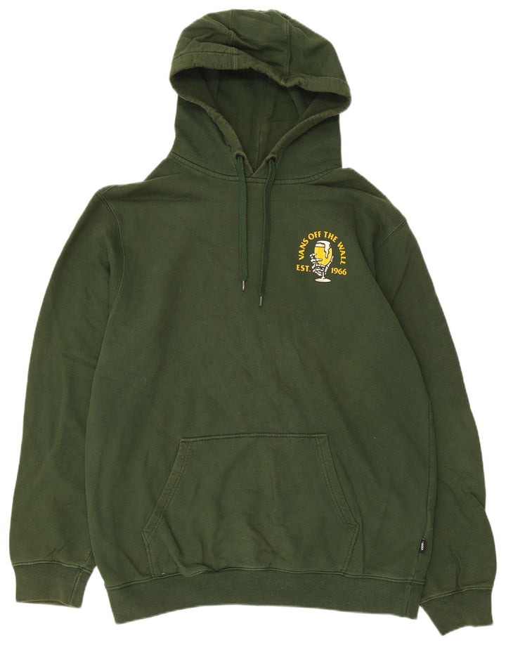 Ανδρικό Vans Graphic Hoodie Jumper Μεσαίο πράσινο βαμβακερό
