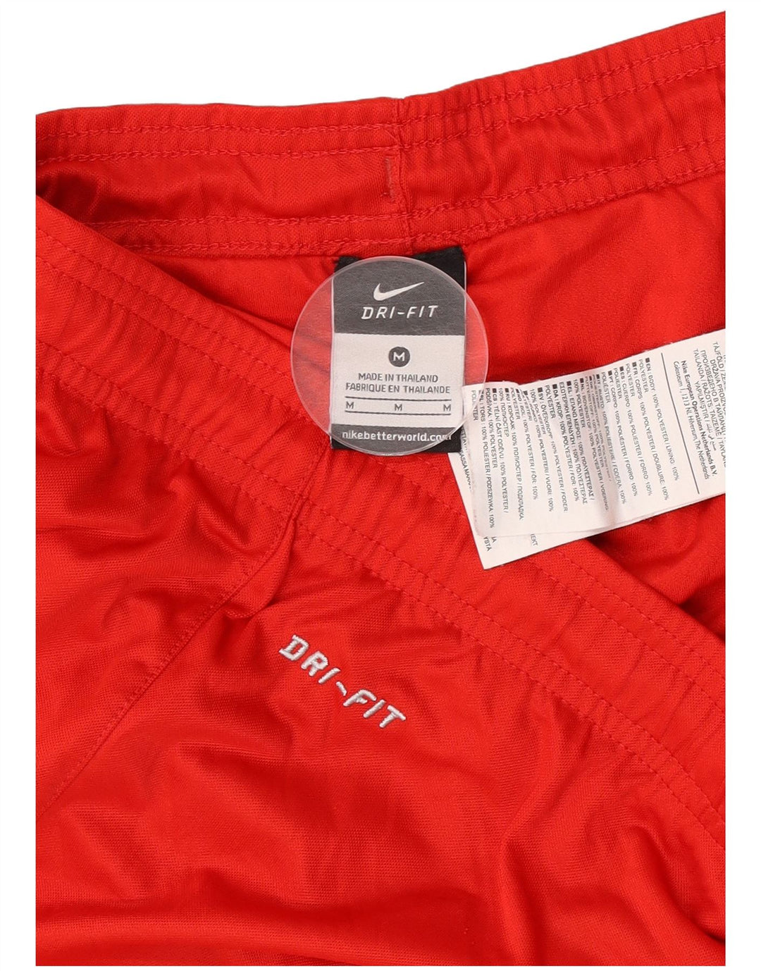 Ανδρικό αθλητικό σορτς Nike Dri Fit με μεσαίο κόκκινο πολυεστέρα