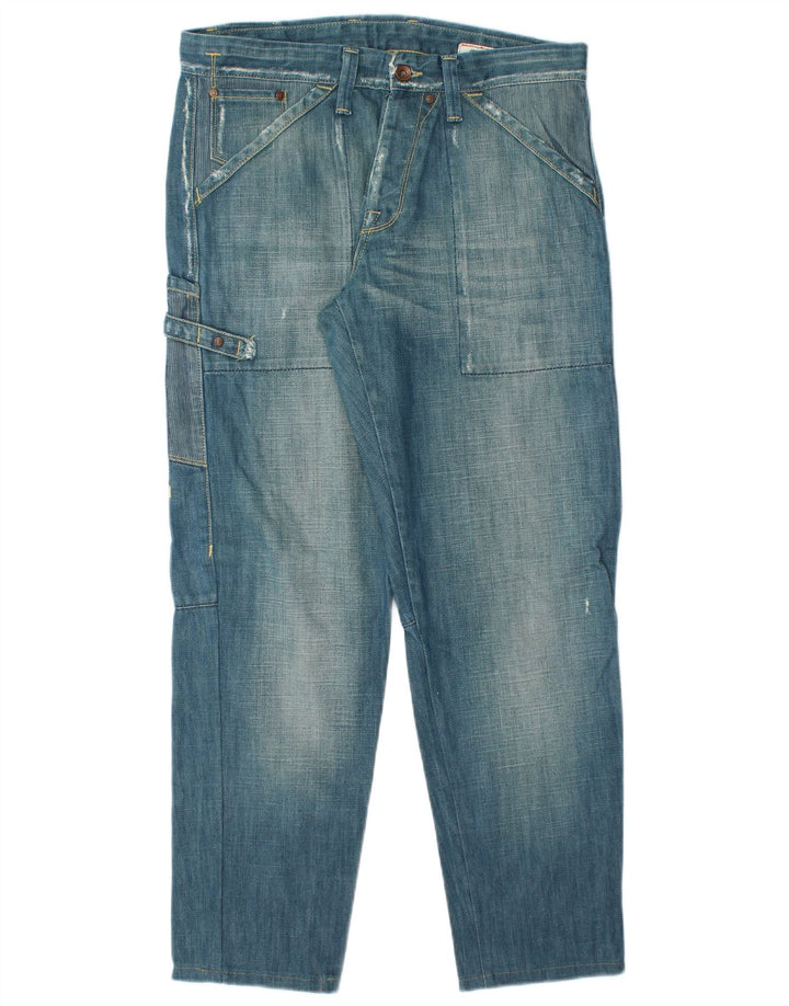 JACK & JONES Ανδρικό Τζιν Cargo Tapered W33 L30 Μπλε βαμβακερό