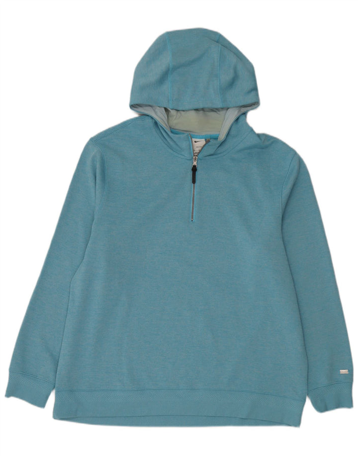 Ανδρική κουκούλα με φερμουάρ Nike XL Blue Polyester