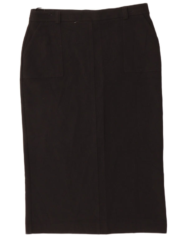 Γυναικεία Pencil Φούστα MINT VELVET UK 18 XL W36 Μαύρο Πολυεστέρας