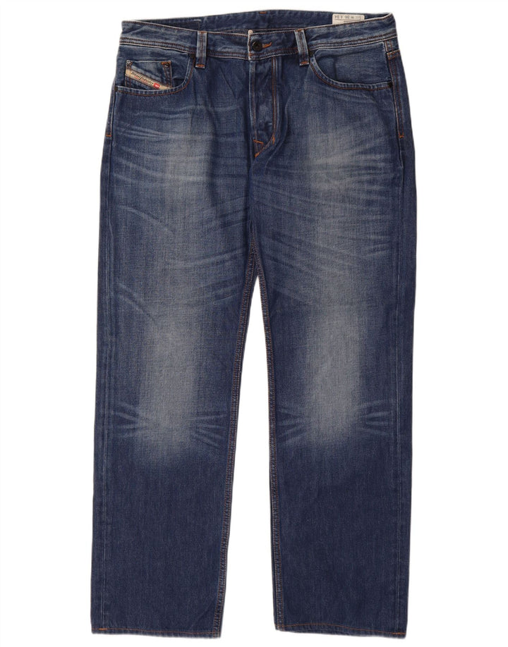 Ανδρικό τζιν Diesel Larkee Straight W36 L34 Μπλε βαμβακερό