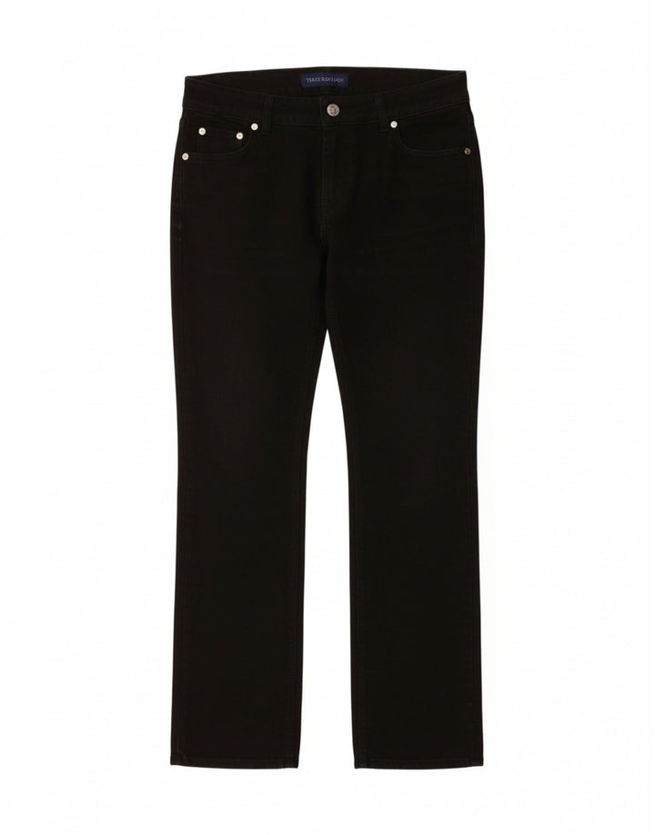 Trussardi Γυναικείο Slim Jeans W28 L28 Μαύρο βαμβακερό