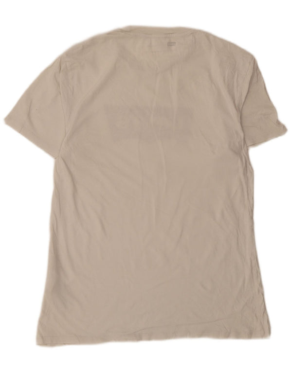 Levi's Mens Standard Fit Graphic T-Shirt Top Large White Cotton
