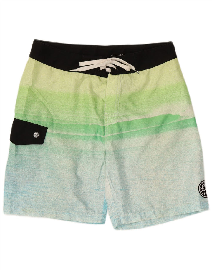 Ανδρικό σορτς κολύμβησης Rip Curl Μεσαίο πολύχρωμο ριγέ πολυεστέρα