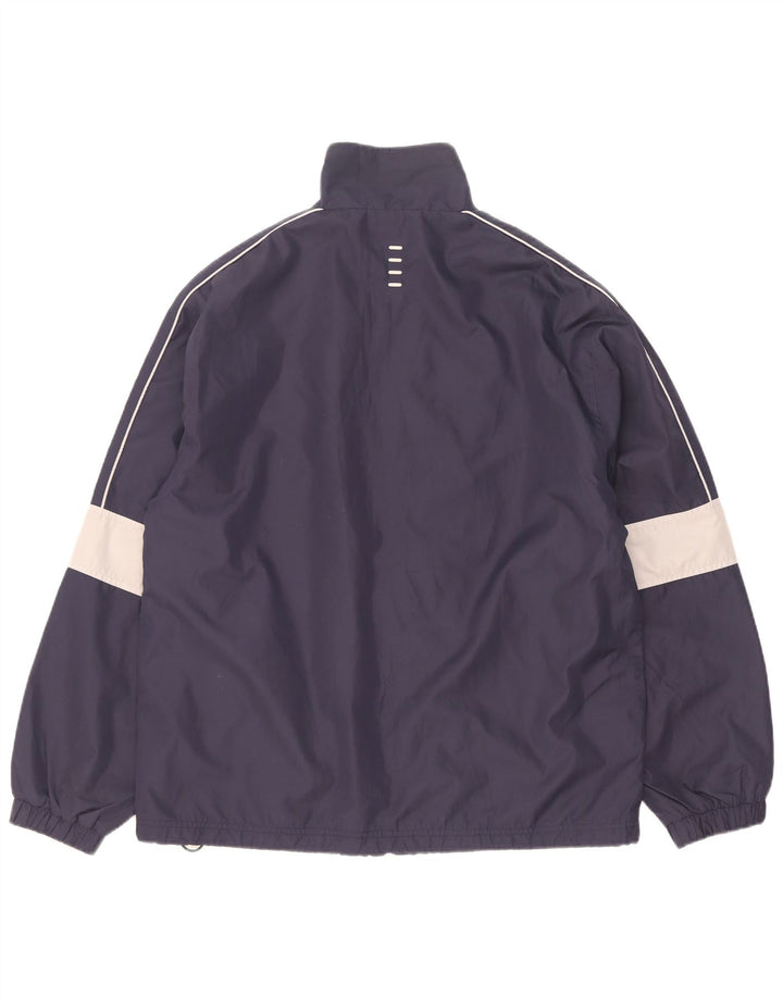 Fila Ανδρικό μπουφάν βροχής UK 38 Medium Navy Blue Colourblock Polyester