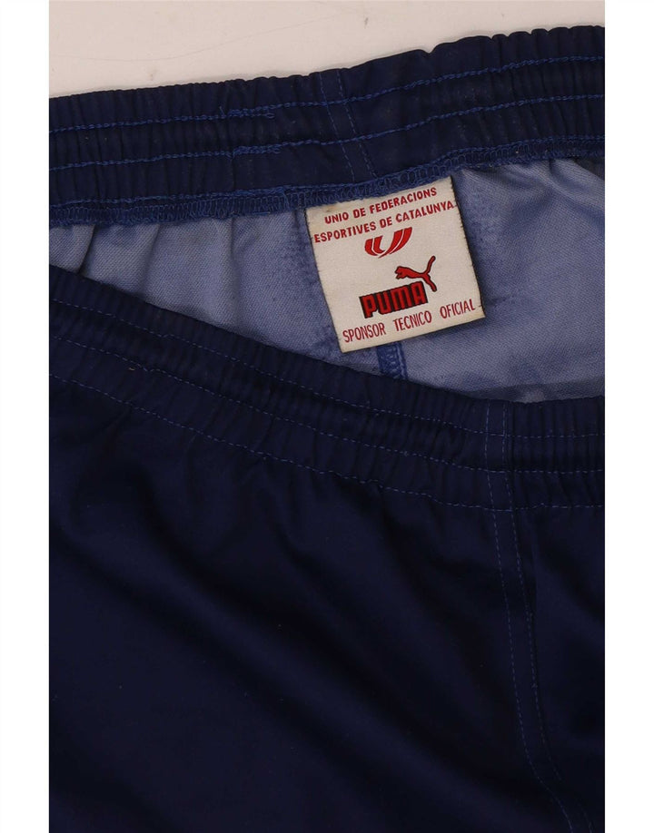 Ανδρικό αθλητικό σορτς Puma XL Blue Colourblock
