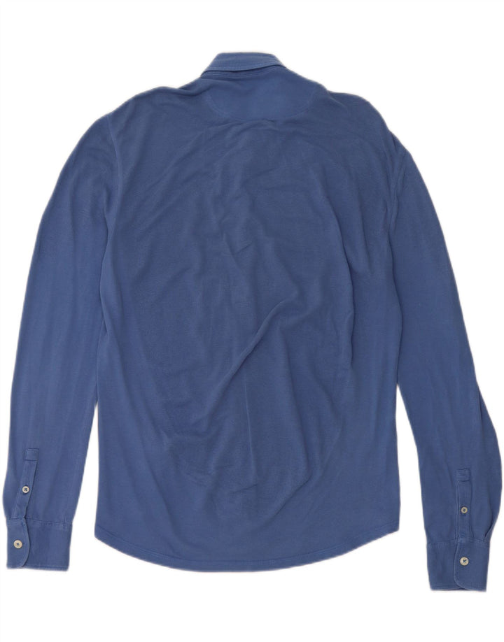 Ανδρικό πουκάμισο Brooksfield Slim Fit IT 46 Small Blue Cotton