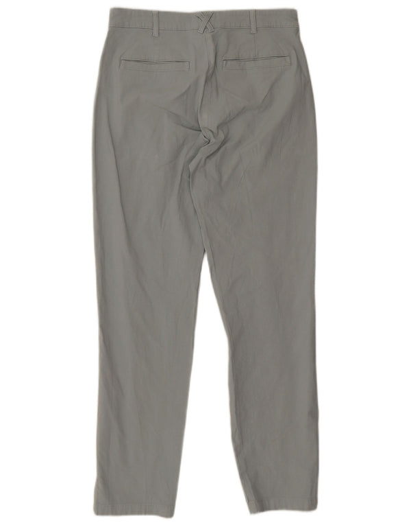 White Stuff Γυναικείο ψηλόμεσο λεπτό παντελόνι UK 10 Small W28 L28 Grey