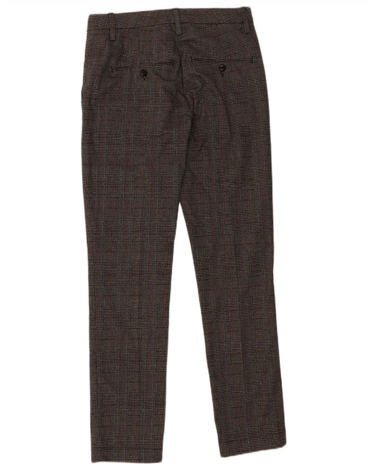 Dondup Ανδρικό παντελόνι Chino Slim W30 L30 Γκρι βαμβακερό
