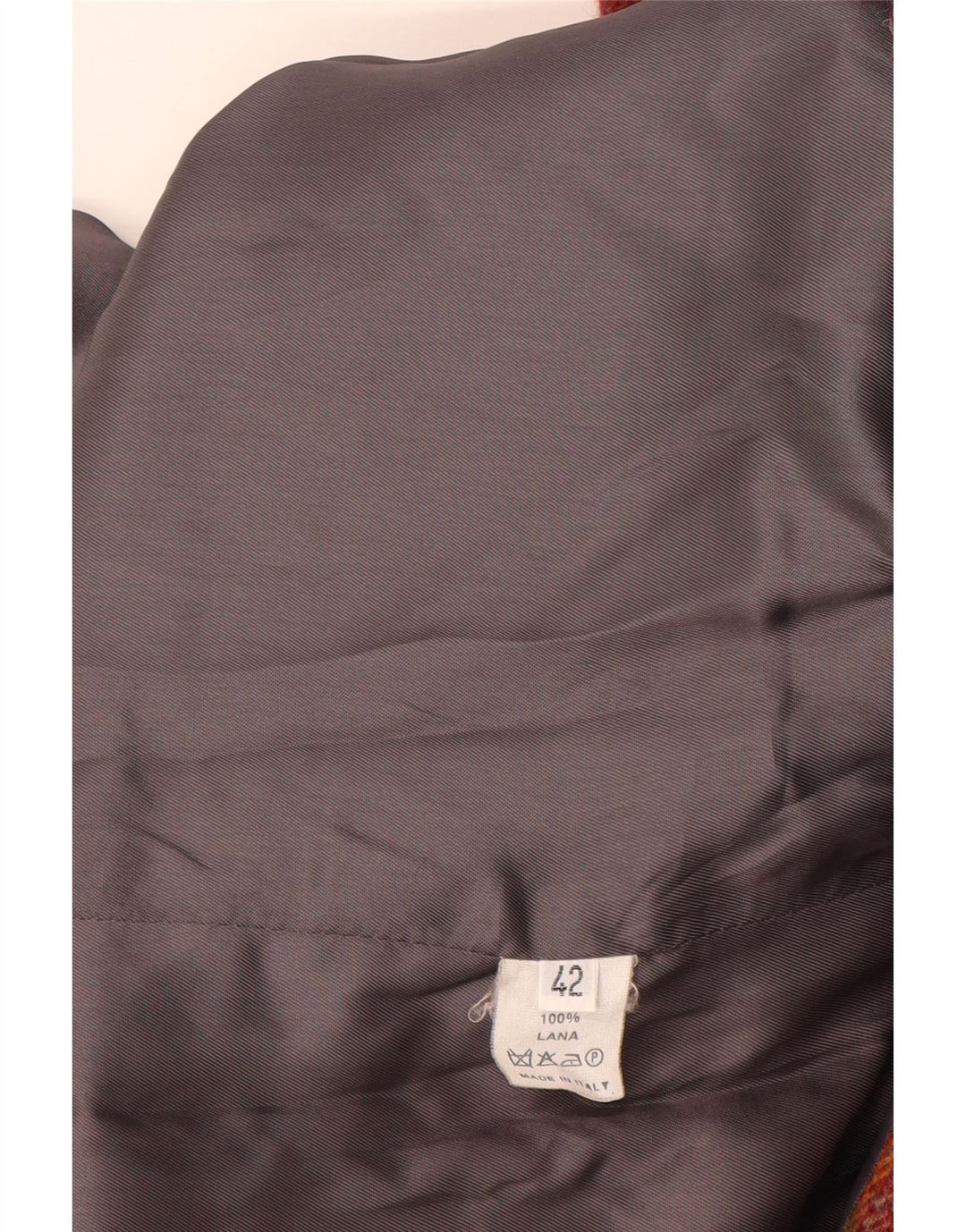 Lanolini Γυναικείο σακάκι 3 κουμπιών σακάκι IT 42 Μεσαίο καφέ μαλλί