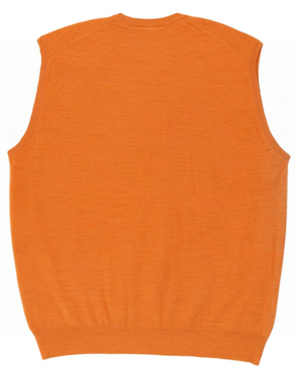 Pierre Cardin Ανδρικό γιλέκο Tank Top 3XL Πορτοκαλί Ακρυλικό