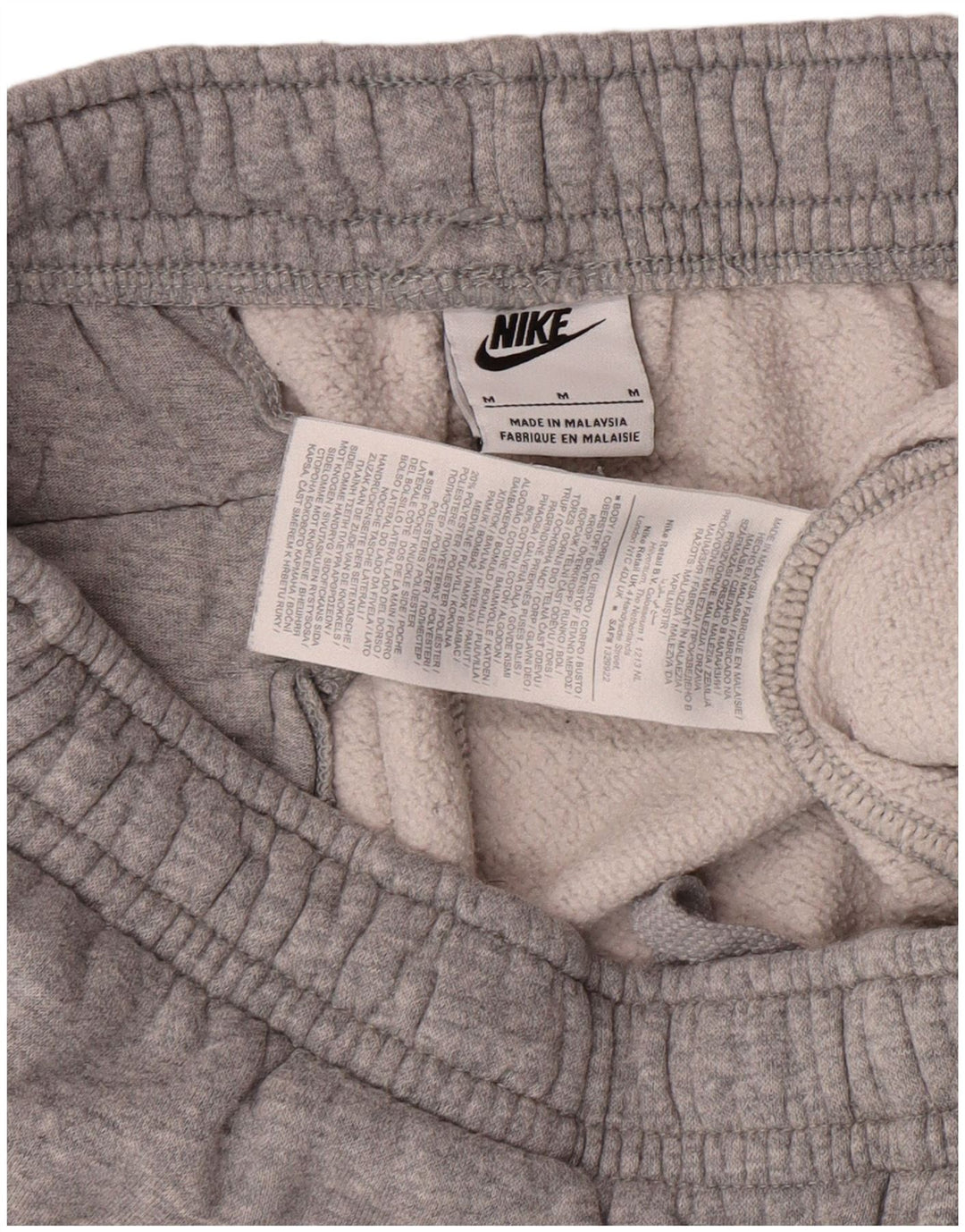 Ανδρική φόρμα NIKE Παντελόνι Joggers Μεσαίο γκρι βαμβακερό