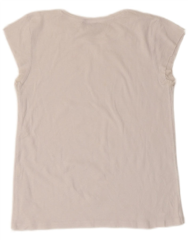 Zara Γυναικείο T-Shirt Top UK 8 Small White